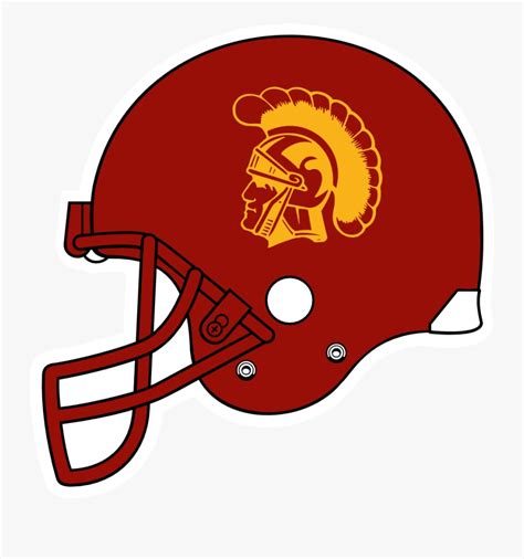 Transparent Usc Football Logo Png - Usc Football Helmet Logo , Free ...