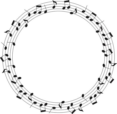 Music note circle - Openclipart