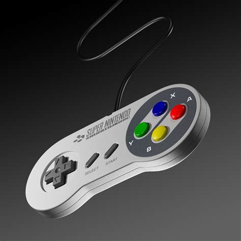 Super Nintendo Controller. :: Behance