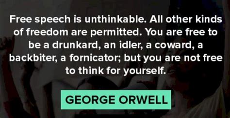 Free speech - George Orwell - dkfurious - Personal Site