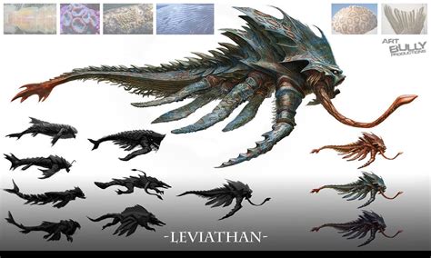 Leviathan concept, jacob atienza | Sea creatures art, Creature art, Fantasy creatures