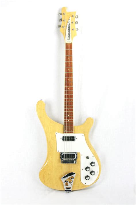 1973 Rickenbacker 480 Natural Vintage Guitar! FLAMED Body! 481 4001 6 ...