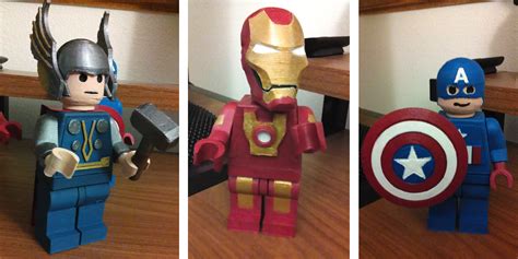 Superhero Minifigs! Iron Man, Captain America, and Thor Now Available ...