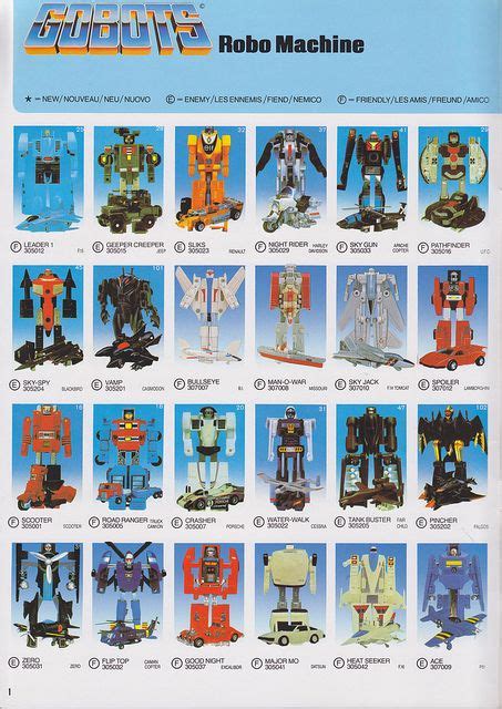 Gobots (Bandaï) 1984-1987 "Gamme française" | Retro toys, Classic toys ...