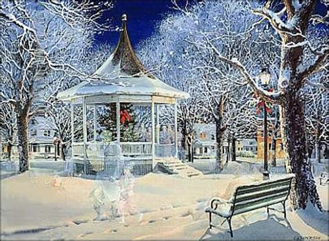 Charles Peterson - The Carolers - Christ-Centered Art