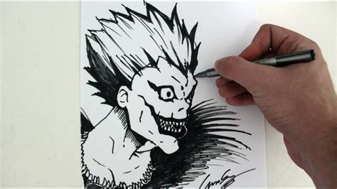 Shinigami Ryuk Drawing