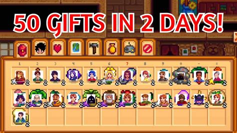 50 LOVED gifts in 2 DAYS!!! - Mr. Qi Challenge - Stardew Valley NEW 1.5 ...