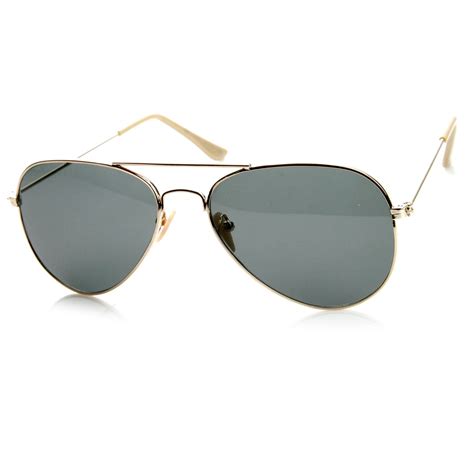 Celebrity Large Aviator Sunglasses - zeroUV