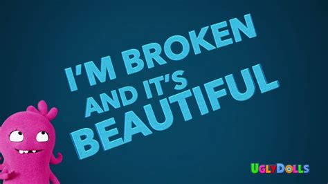 Kelly Clarkson - Broken & Beautiful (from the movie UglyDolls) [Official Lyric Video] - YouTube