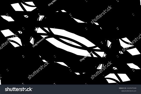 Black White Wallpaper Optical Illusion Modern Stock Illustration ...