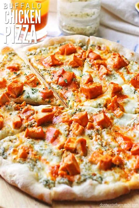 Best Ever Buffalo Chicken Pizza Recipe (+ Video)