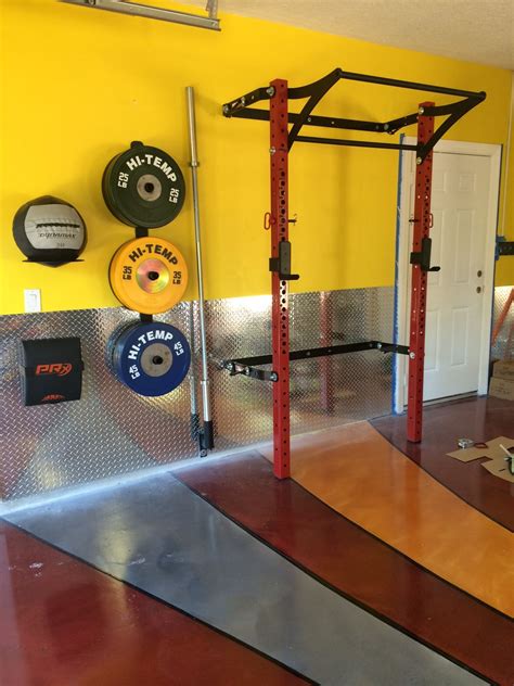 Pin by PRx Performance on Garage Gym | Home gym design, Shed with porch, Squat rack