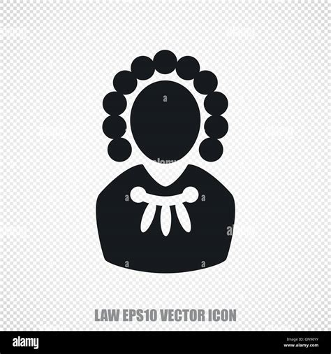 Law vector Judge icon. Modern flat design Stock Vector Image & Art - Alamy