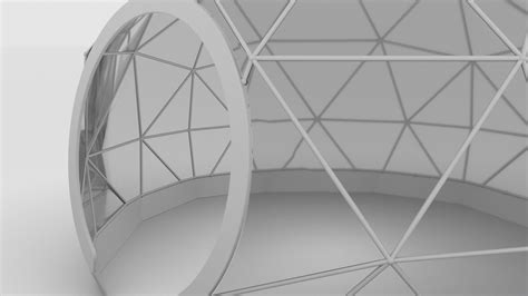 Geodesic Dome Tent model - TurboSquid 1881499