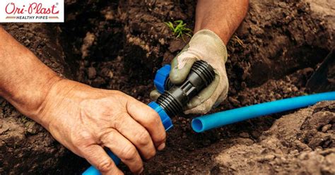 How to build a PVC pipe irrigation system for your garden - Oriplast