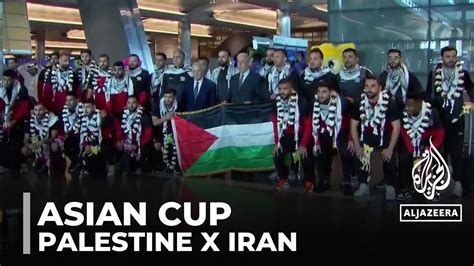 Palestine team play in Asian Cup: Squad opens campaign against Iran on Sunday - YouTube