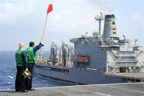 DVIDS - Images - USS George Washington replenished at sea