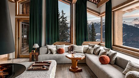 This New Chalet in the French Alps Features a Seven-Ton Granite Hearth ...