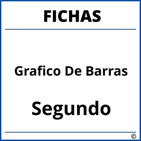 Fichas De Grafico De Barras Para Segundo Grado