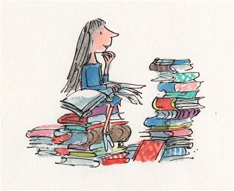 Quentin Blake | Quentin blake illustrations, Roald dahl characters, Matilda roald dahl