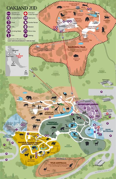 Walking Through The Zoo, Part 2: The California Trail - Oakland Zoo ...