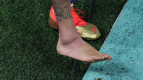 Brazilian star Neymar suffering from ankle injury, to miss next match ...