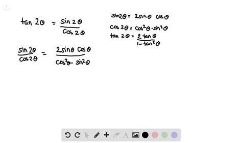 SOLVED:Does tan2 θ=(sin2 θ)/(cos2 θ) ? Justify your answer.