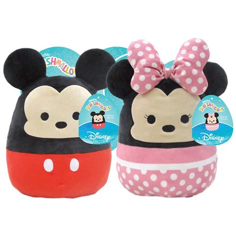 Disney Squishmallows Mickey and Minnie Mouse Pair Plush - town-green.com