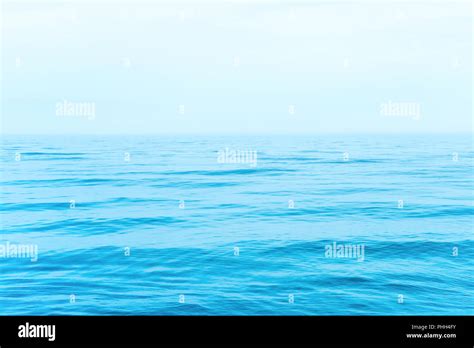 Blue sea water with waves Stock Photo - Alamy