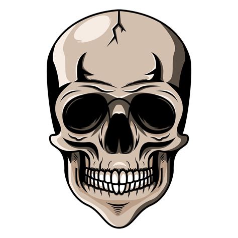 Skull head mascot logo desain 10920997 Vector Art at Vecteezy