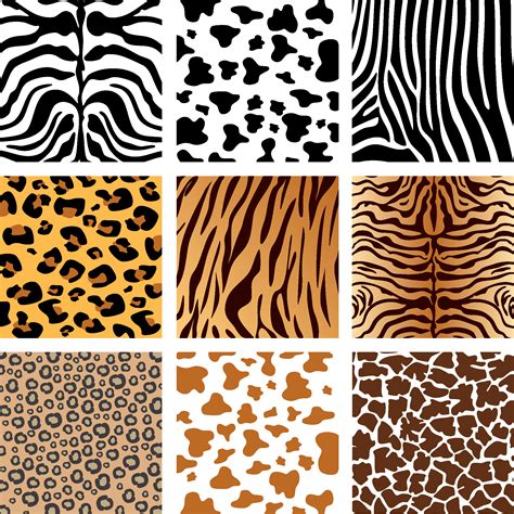 Animal Skin Textures 03 Download Vector