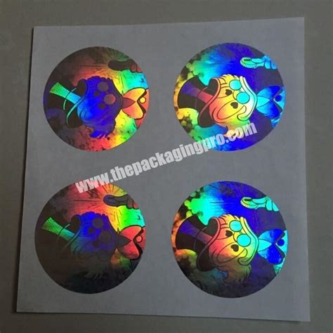 Custom 3d security hologram seal stickers holographic labels