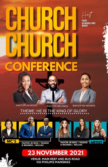 church conference Template | PosterMyWall