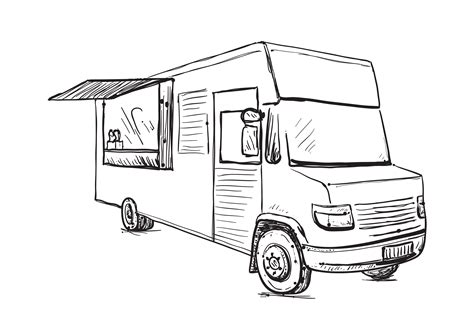 Food truck | Food Illustrations ~ Creative Market