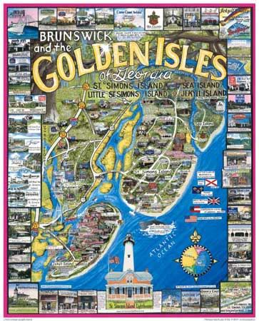 Golden Isles Of Georgia Map - Cs61b Fall 2024