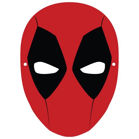 Deadpool Mask Template | Free Printable Papercraft Templates