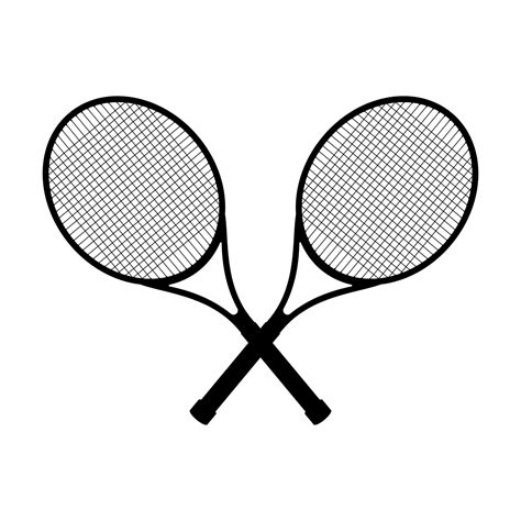 Tennis racket vector design illustration isolated on white background ...