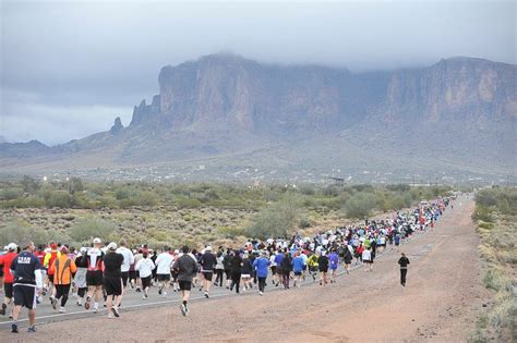 Lost Dutchman Marathon - did that, got the medal:) | Marathon training ...