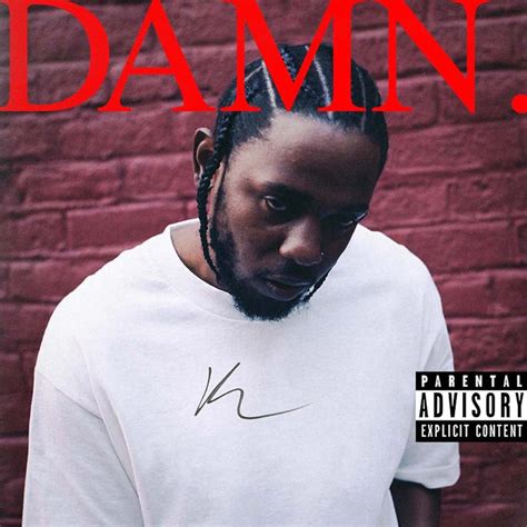 Kendrick Lamar Damn music album cover Canvas poster | Etsy