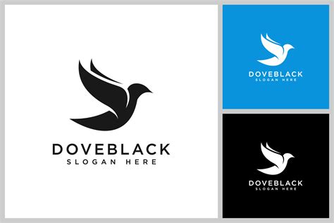 Dove Logo Vector Design Template Graphic by dunia8103 · Creative Fabrica