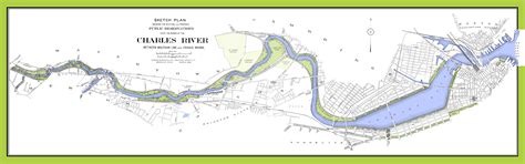 Charles River Public Reservations between Waltham and Craigie Bridge, – WardMaps LLC