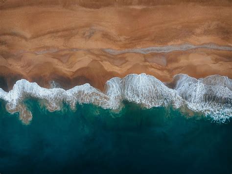 Download Aerial Nature Beach 8k Ultra HD Wallpaper by Alejandro Acosta