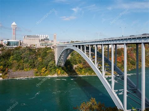 Rainbow bridge at Niagara Falls, USA ⬇ Stock Photo, Image by © anujakjaimook #72763131