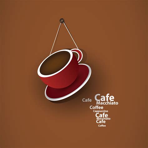Exquisite cafe vector background free download