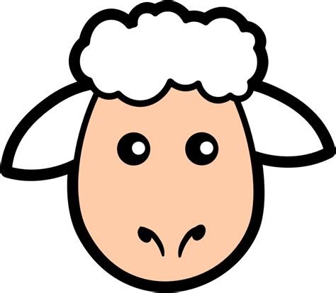 Download Sheep Clip Art ~ Free Clipart of Cute Sheep: Fluffy Hand Drawn Sheep & More!