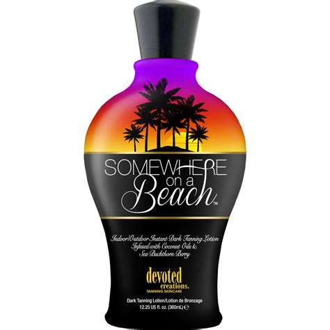 Devoted Creations Somewhere on a Beach Bronzing Tanning Lotion – Tan2Day Tanning Supply