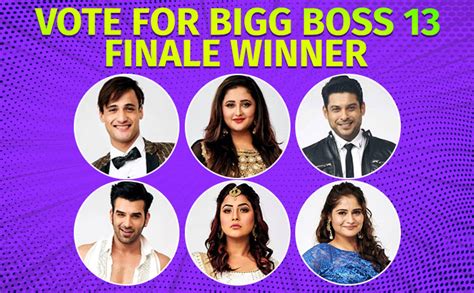 Bigg Boss 13 Finale Winner and Runner-Up Voting Procedure Explained