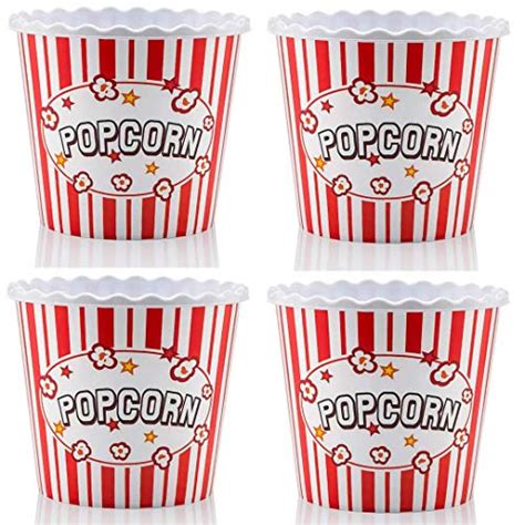 The Best Large Plastic Popcorn Bowls: Your Guide To Easy Movie Nights At Home
