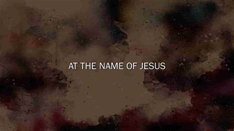 At the Name of Jesus (Hymn)