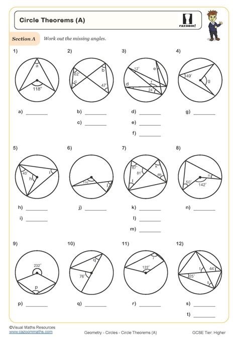 Easy Way To Remember Circle Theorems Youtube